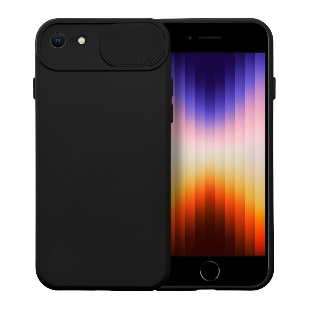 Pokrowiec SLIDE czarny Apple iPhone SE 2020