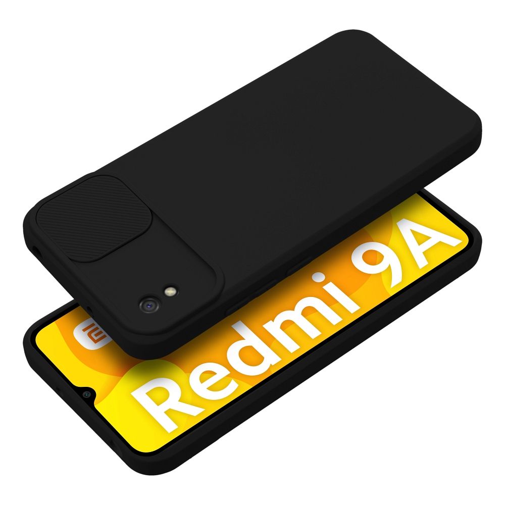 Pokrowiec SLIDE czarny Xiaomi Redmi 9A / 3