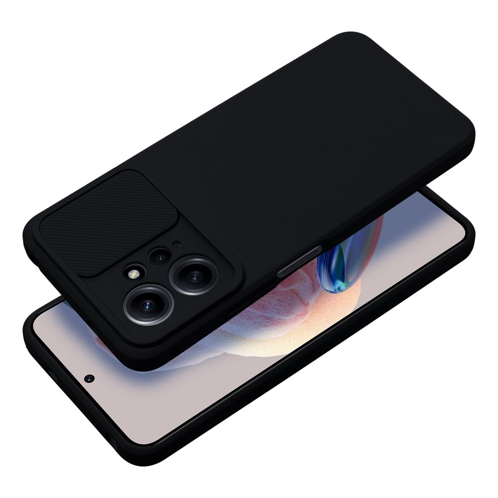 Pokrowiec SLIDE czarny Xiaomi Redmi Note 12 4G / 3