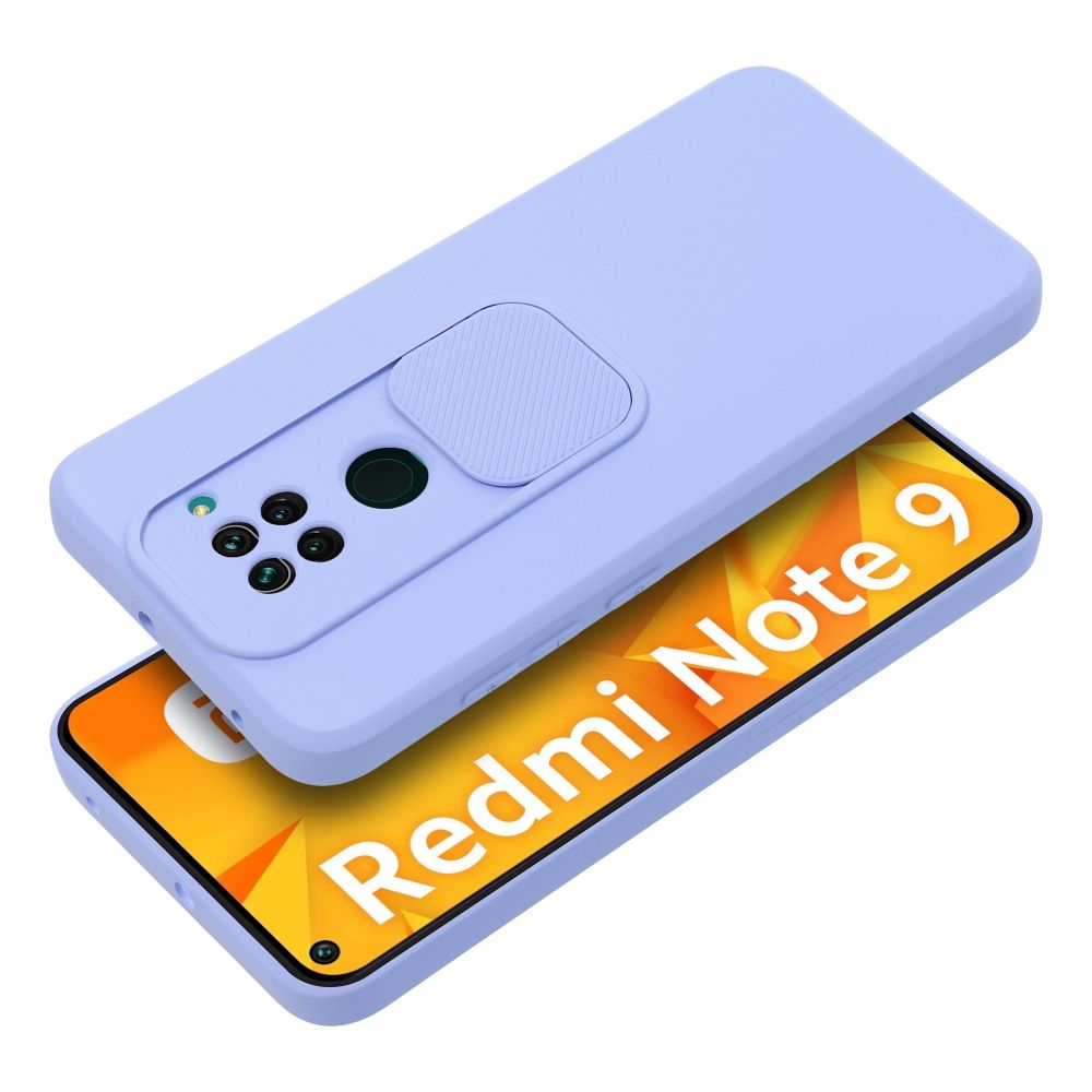 Pokrowiec SLIDE fioletowy Xiaomi Redmi Note 9 / 3