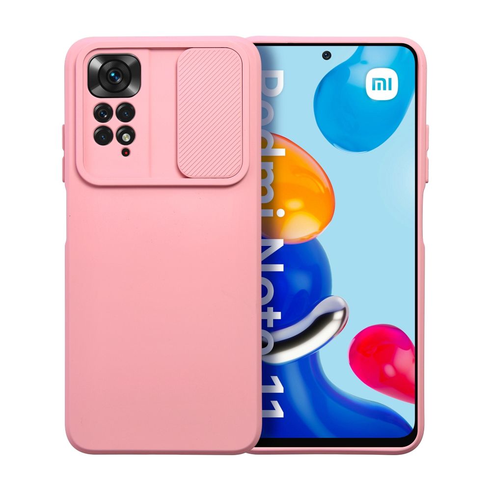 Pokrowiec SLIDE jasnor�owy Xiaomi Redmi 9A