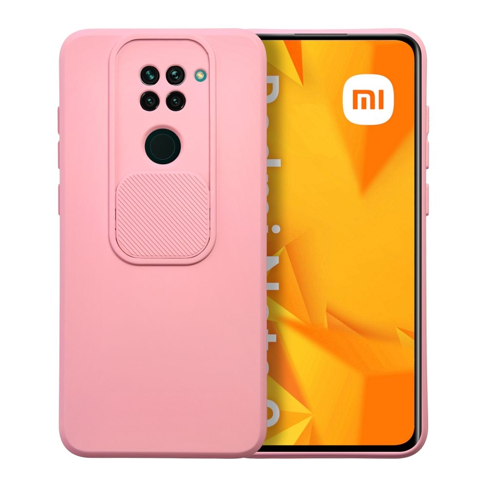 Pokrowiec SLIDE jasnoróżowy Xiaomi Redmi Note 9 Pokrowiec SLIDE jasnoróżowy Xiaomi Redmi Note 9