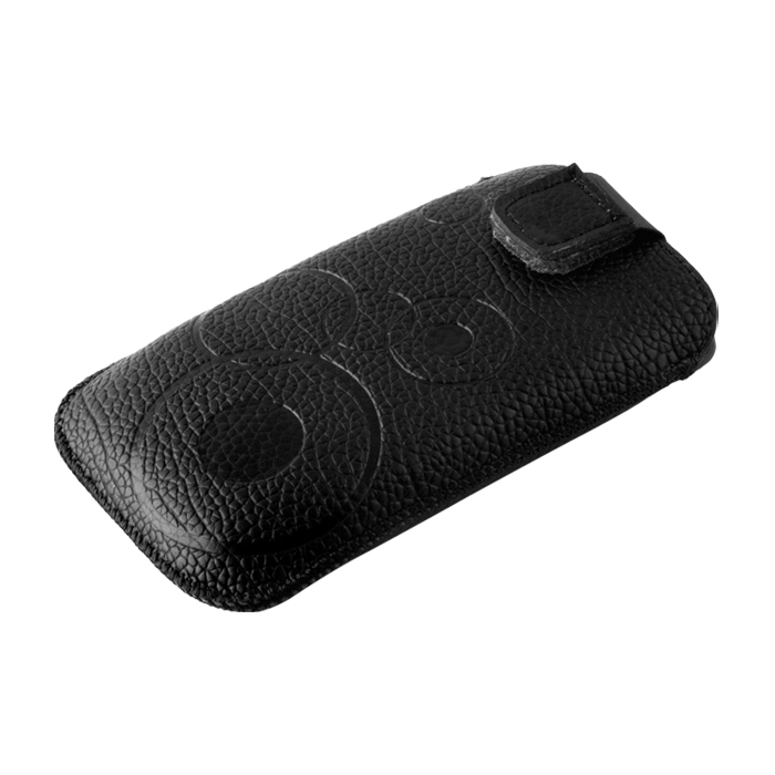 Pokrowiec Slim Up GreenGo Vinci XL czarny Apple iPhone 4 / 2