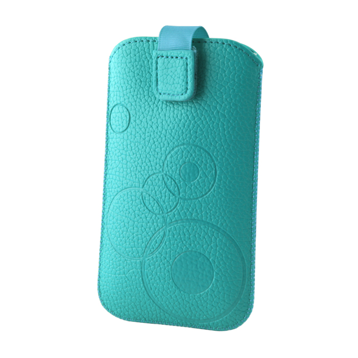 Pokrowiec Slim Up Vinci Premium XXL (Galaxy S2) turkusowy Apple iPhone 5c