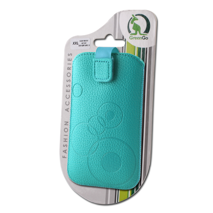 Pokrowiec Slim Up Vinci Premium XXL (Galaxy S2) turkusowy Apple iPhone 5c / 2