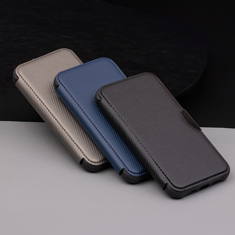 Pokrowiec Smart Carbon granatowe Samsung Galaxy A05S / 12