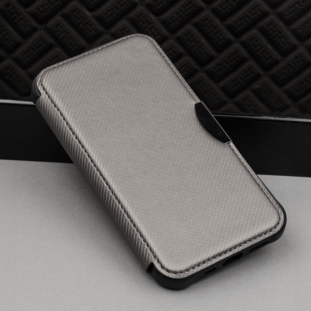 Pokrowiec Smart Carbon srebrne Samsung Galaxy A05S / 8