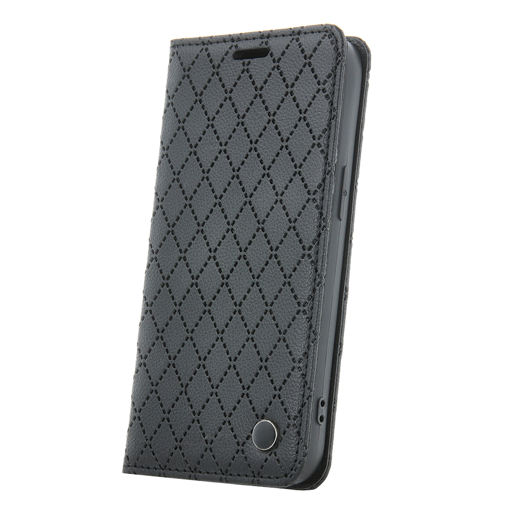 Pokrowiec Smart Caro czarny Motorola Moto G87