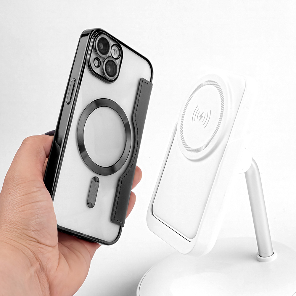 Pokrowiec Smart Chrome Mag czarny Apple iPhone 11 Pro Max / 10