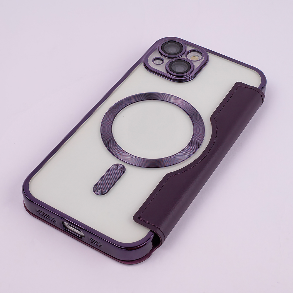 Pokrowiec Smart Chrome Mag fioletowy Apple iPhone 11 / 5