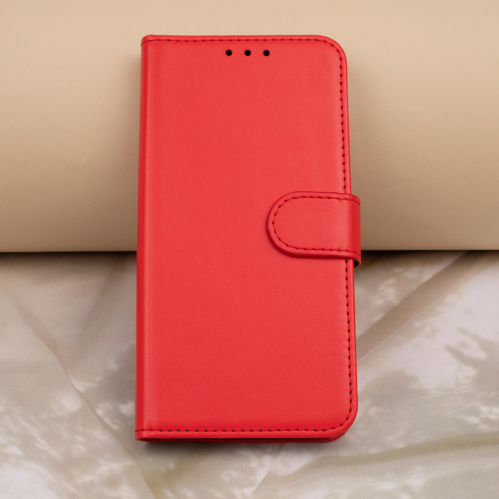 Pokrowiec Smart Classic czerwony Motorola Edge 70 Fusion / 8