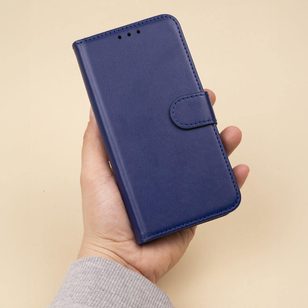 Pokrowiec Smart Classic granatowe Xiaomi Redmi Note 12 4G / 11