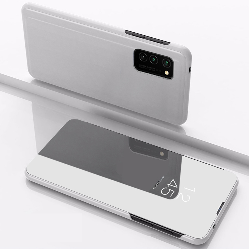 Pokrowiec Smart Clear View srebrny Motorola Moto G9 Play / 3