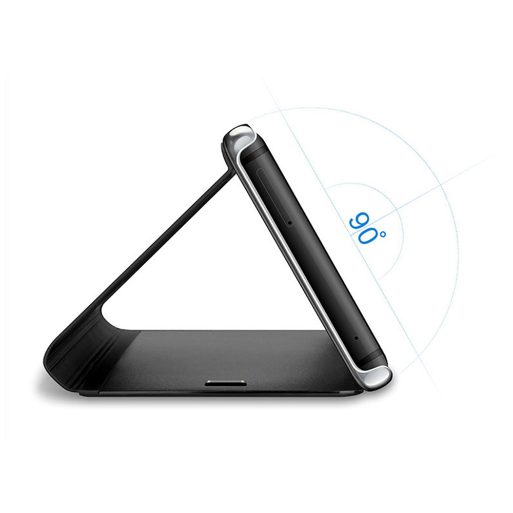 Pokrowiec Smart Clear View czarny Motorola Moto G8 Power Lite / 3