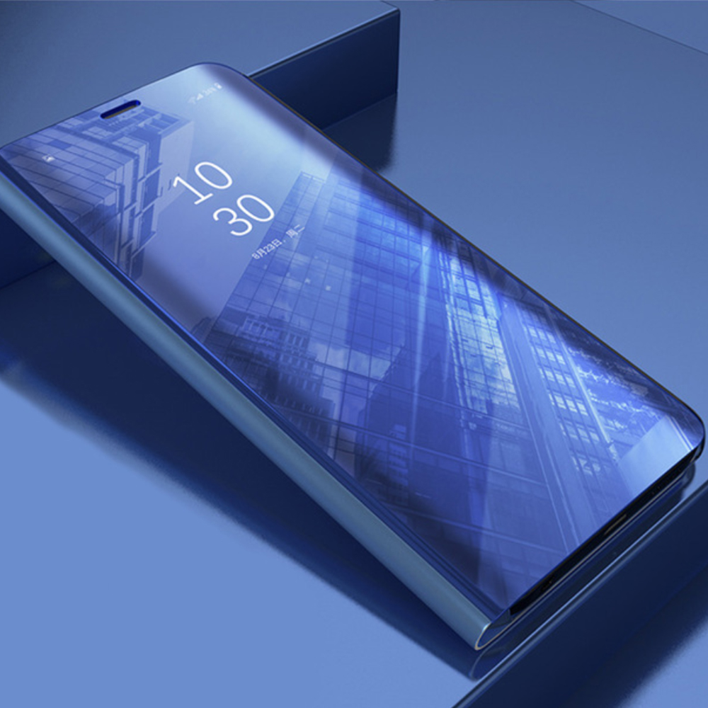 Pokrowiec Smart Clear View niebieski Huawei Mate 10 Lite / 5