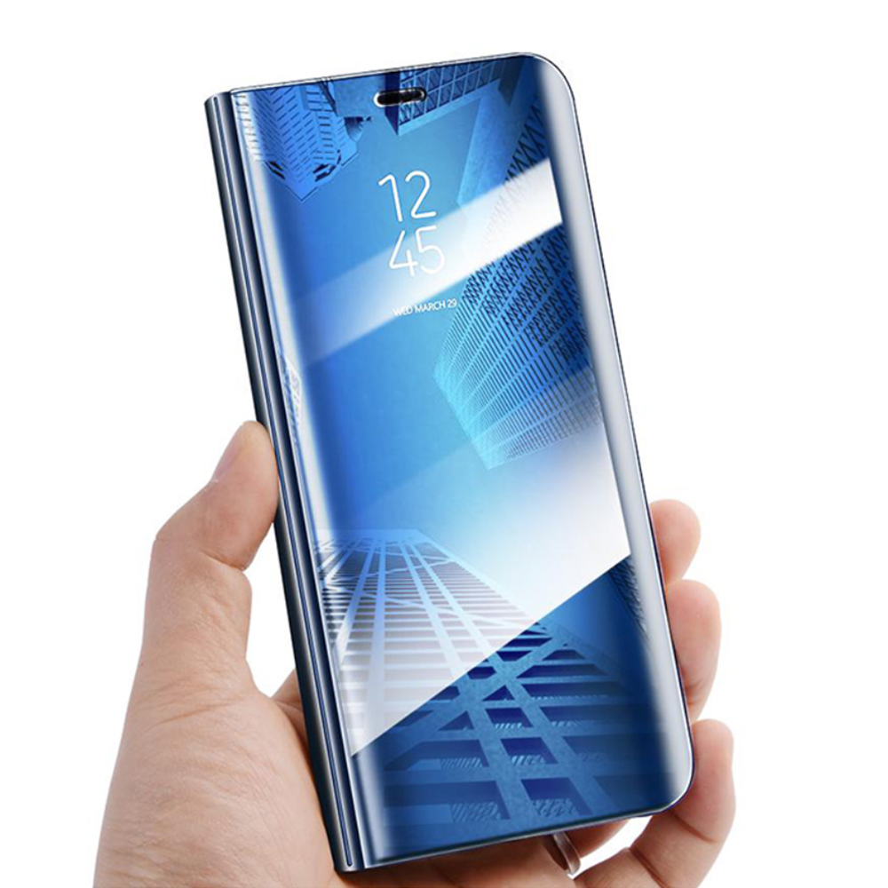 Pokrowiec Smart Clear View niebieski Huawei Y6P / 4