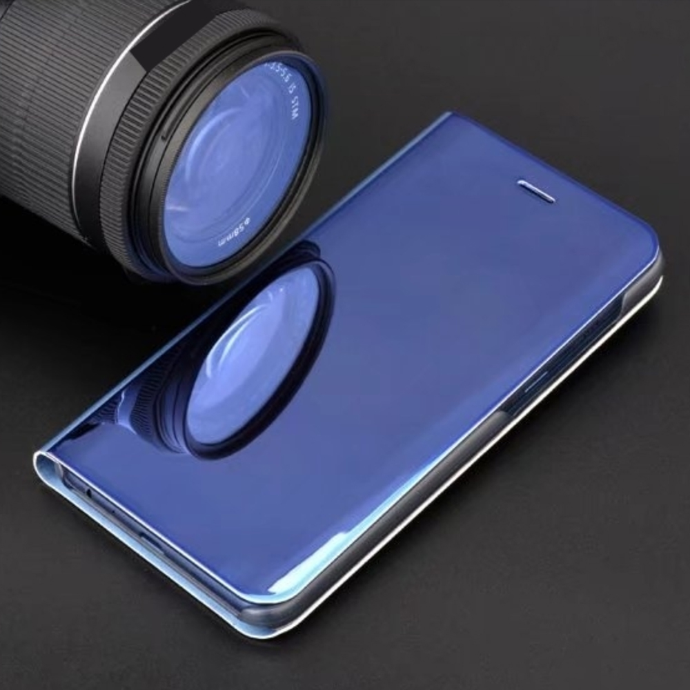 Pokrowiec Smart Clear View niebieski Huawei Y6S / 6