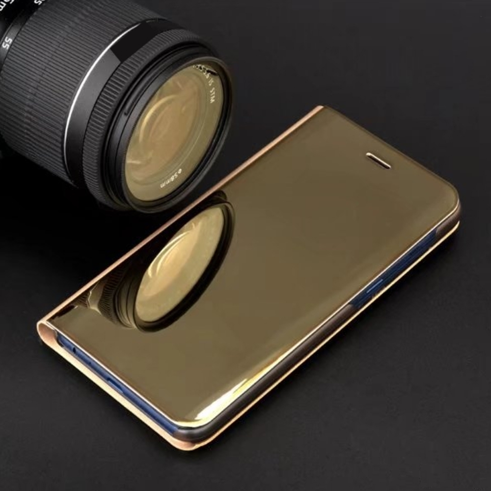 Pokrowiec Smart Clear View zoty Samsung Galaxy A40 / 4