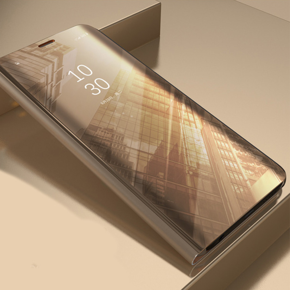 Pokrowiec Smart Clear View zoty Samsung Galaxy A50 / 3