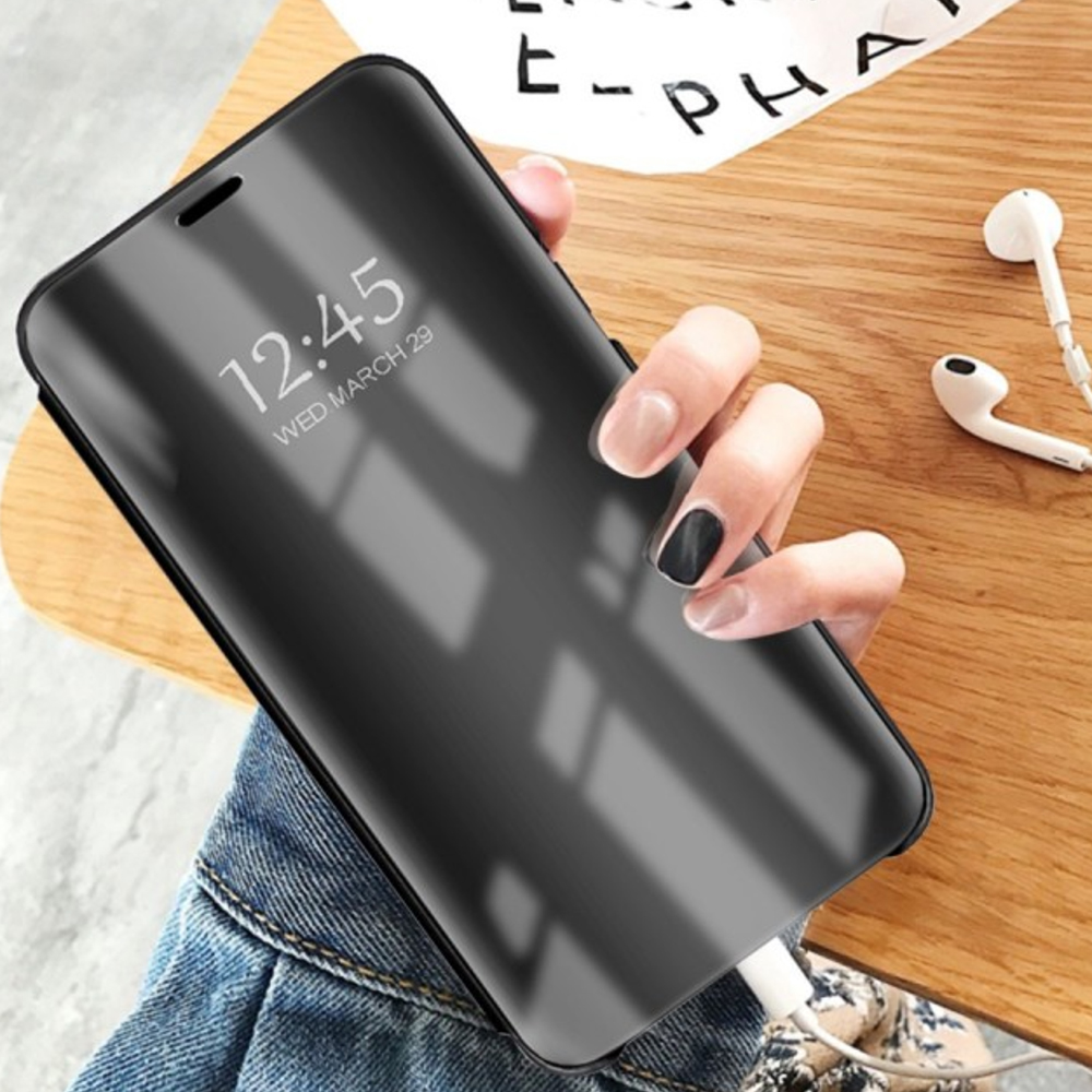 Pokrowiec Smart Clear View czarny Samsung Galaxy S7 G930 / 7