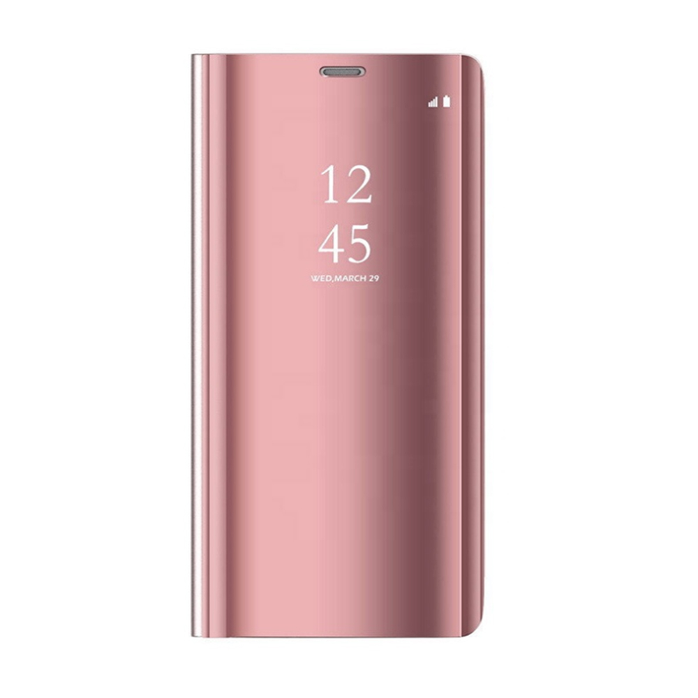 Pokrowiec Smart Clear View różowe Samsung Galaxy S22 Ultra