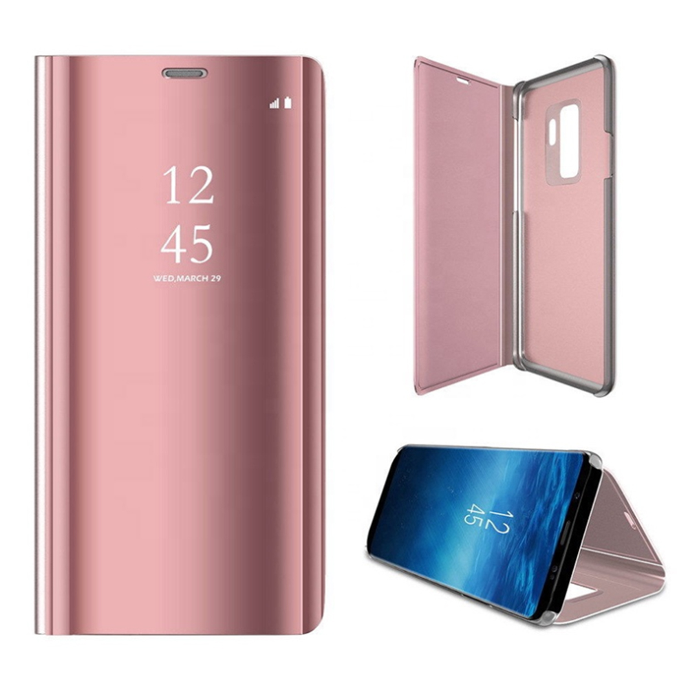 Pokrowiec Smart Clear View różowe Samsung Galaxy S22 Ultra / 2