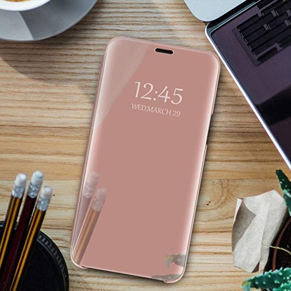 Pokrowiec Smart Clear View r�owe Samsung Galaxy S22 Ultra / 6