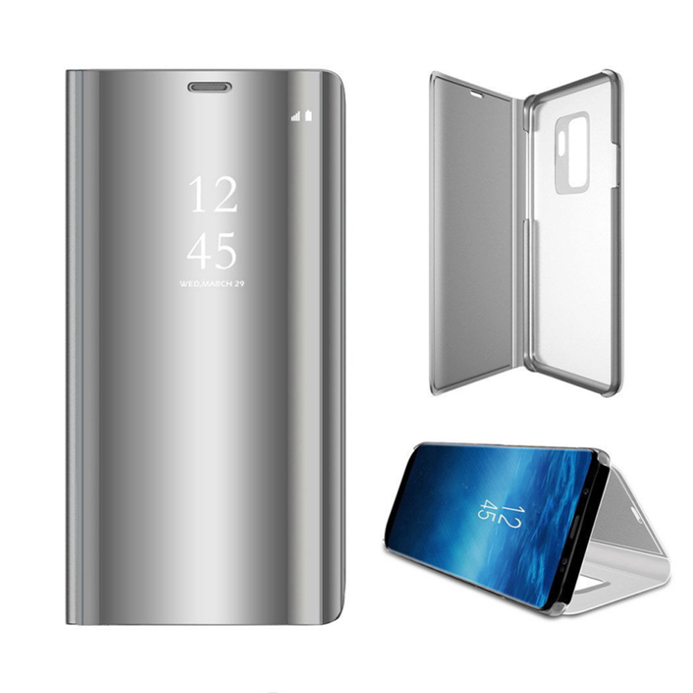 Pokrowiec Smart Clear View srebrne Samsung Galaxy A14 / 2