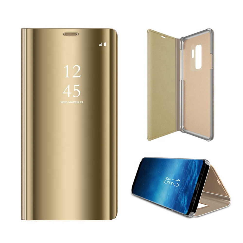 Pokrowiec Smart Clear View złote Samsung Galaxy S23 / 2