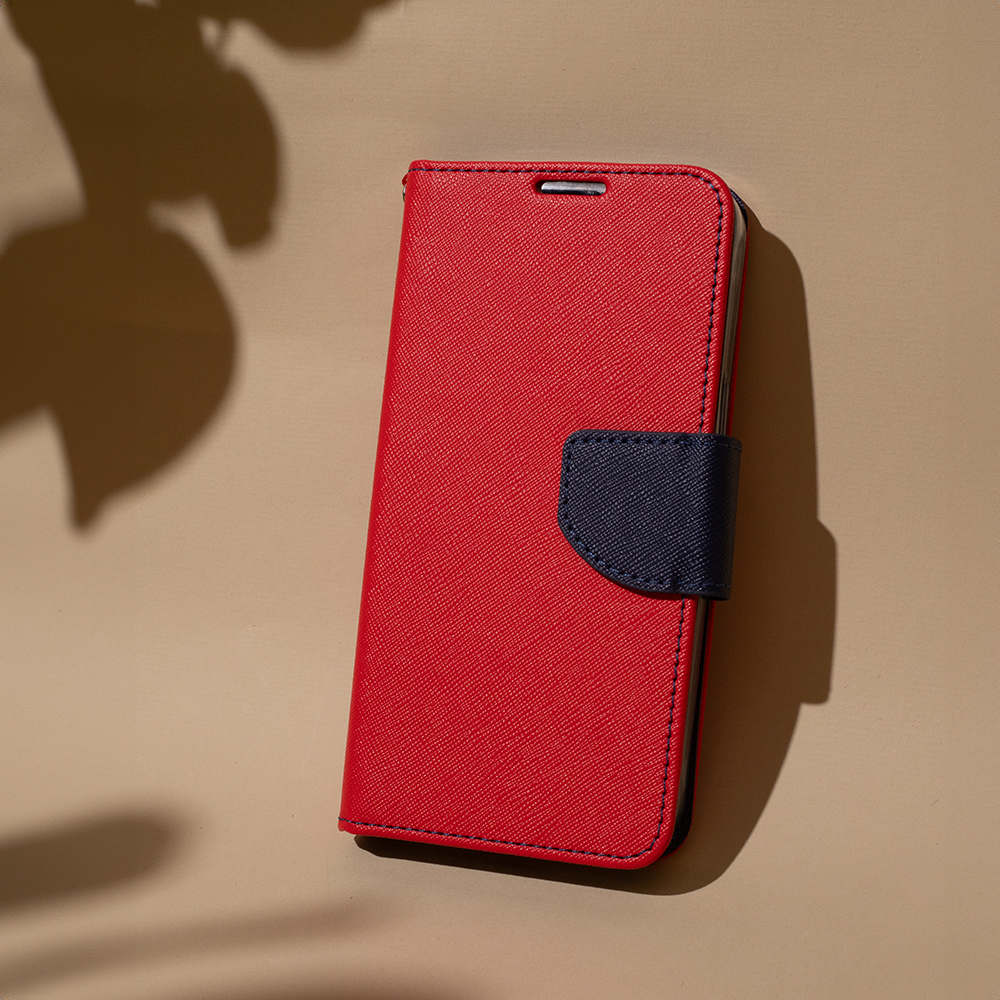 Pokrowiec Smart Fancy czerwono-granatowe Xiaomi Redmi 13C 5G / 10