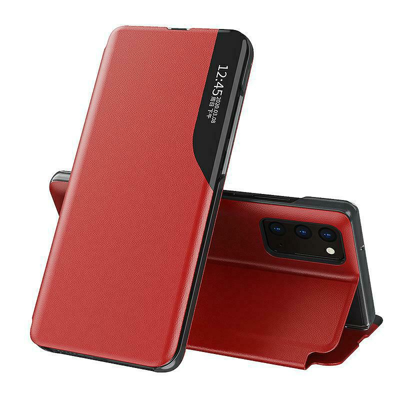 Pokrowiec Smart Flip Cover czerwony Samsung Galaxy A41 Pokrowiec Smart Flip Cover czerwony Samsung Galaxy A41