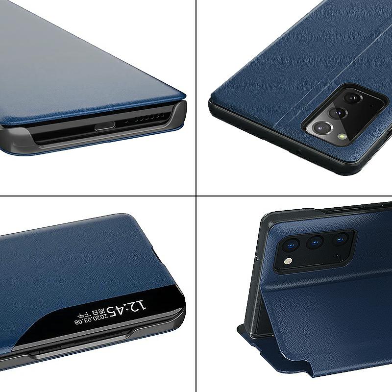 Pokrowiec Smart Flip Cover granatowy Samsung Galaxy A42 5G / 3