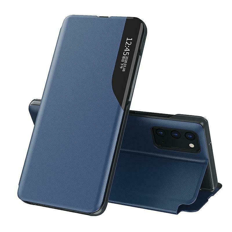 Pokrowiec Smart Flip Cover granatowy Samsung Galaxy A41 Pokrowiec Smart Flip Cover granatowy Samsung Galaxy A41