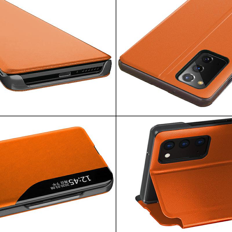 Pokrowiec Smart Flip Cover pomaraczowy Samsung Galaxy A12 / 3
