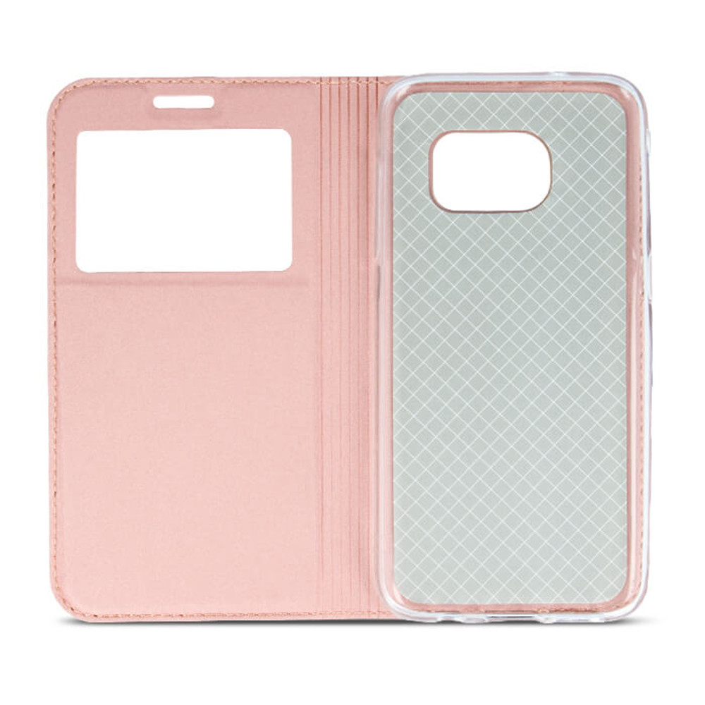 Pokrowiec Smart Look r�owo-z�oty Huawei P30 Lite / 3