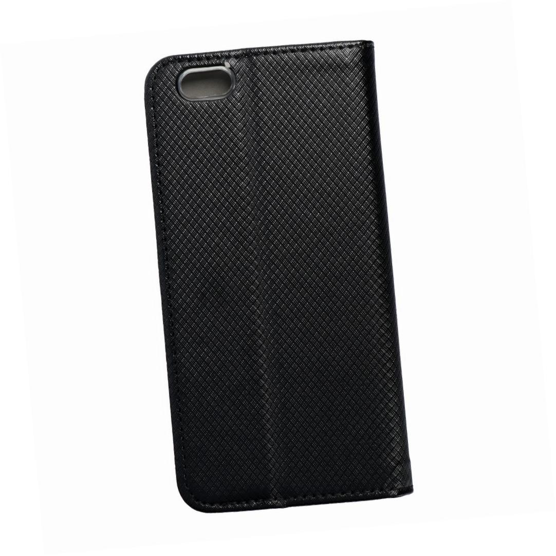 Etui zamykane z klapk� i magnesem Smart Magnet czarny Apple iPhone 6