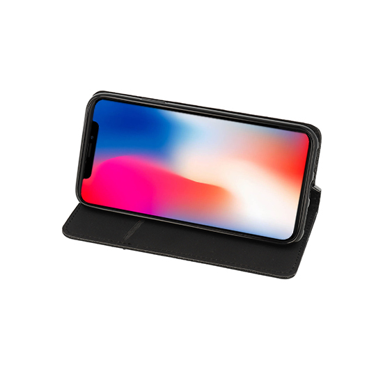 Etui zamykane z klapk i magnesem Smart Magnet czarny Apple iPhone SE 2020 / 4