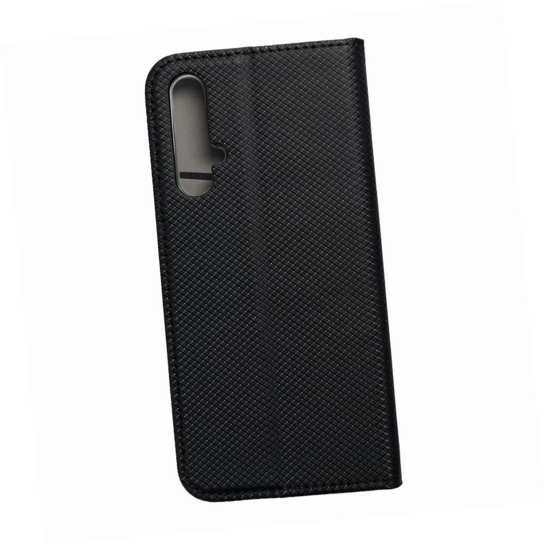 Etui zamykane z klapk� i magnesem Smart Magnet czarny Huawei Honor 20