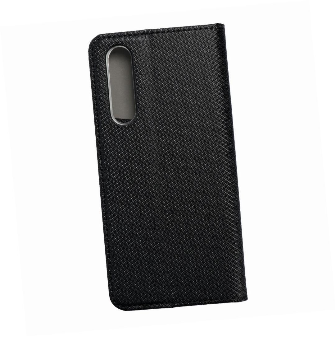 Etui zamykane z klapk� i magnesem Smart Magnet czarny Huawei P30