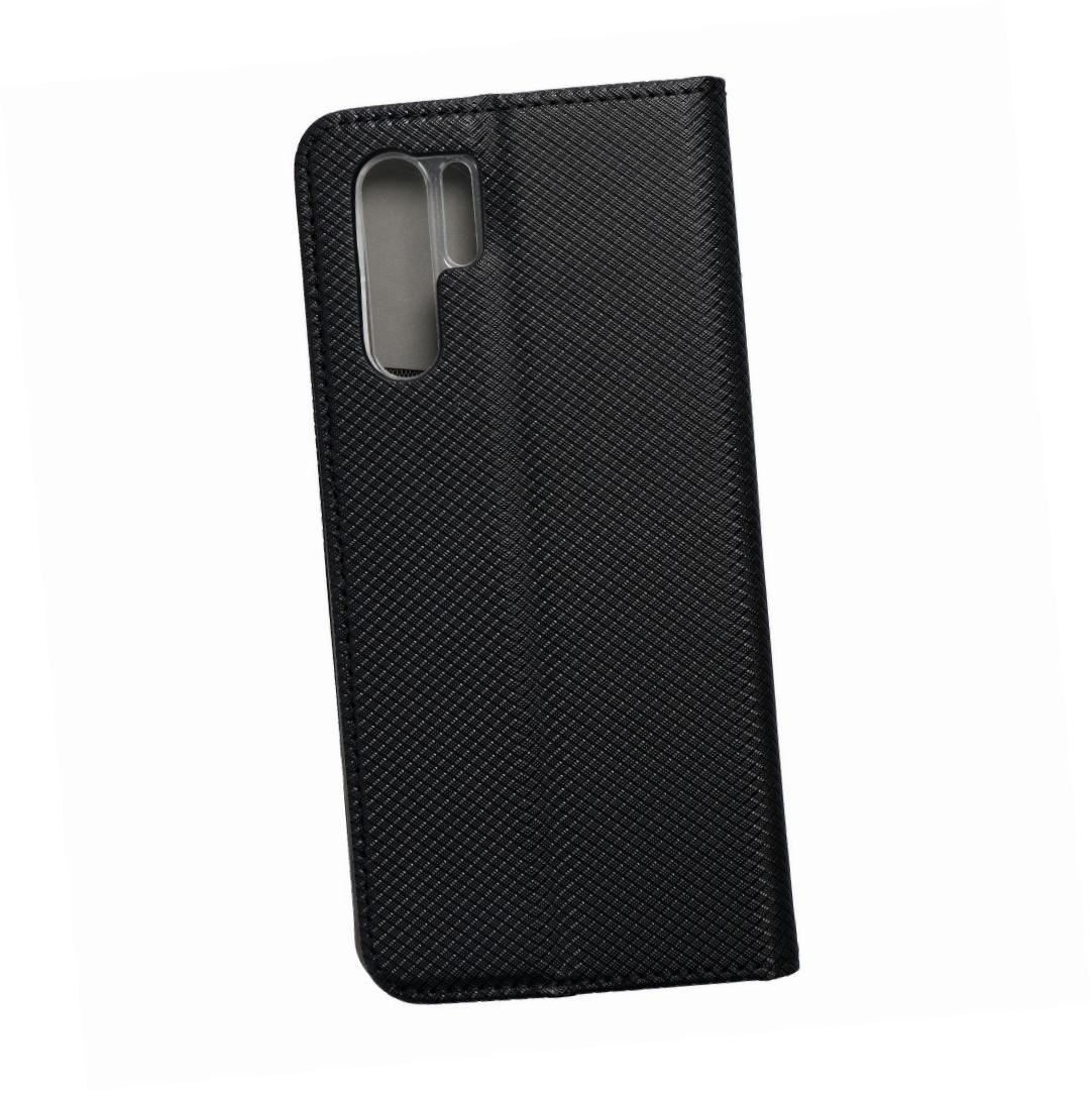 Etui zamykane z klapk� i magnesem Smart Magnet czarny Huawei P30 Pro