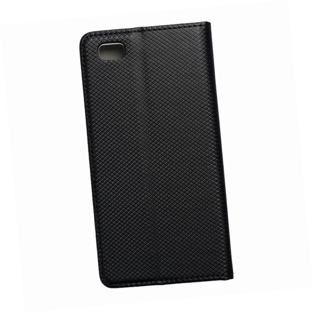 Etui zamykane z klapką i magnesem Smart Magnet czarny Huawei P8 Lite Etui zamykane z klapką i magnesem Smart Magnet czarny Huawei P8 Lite