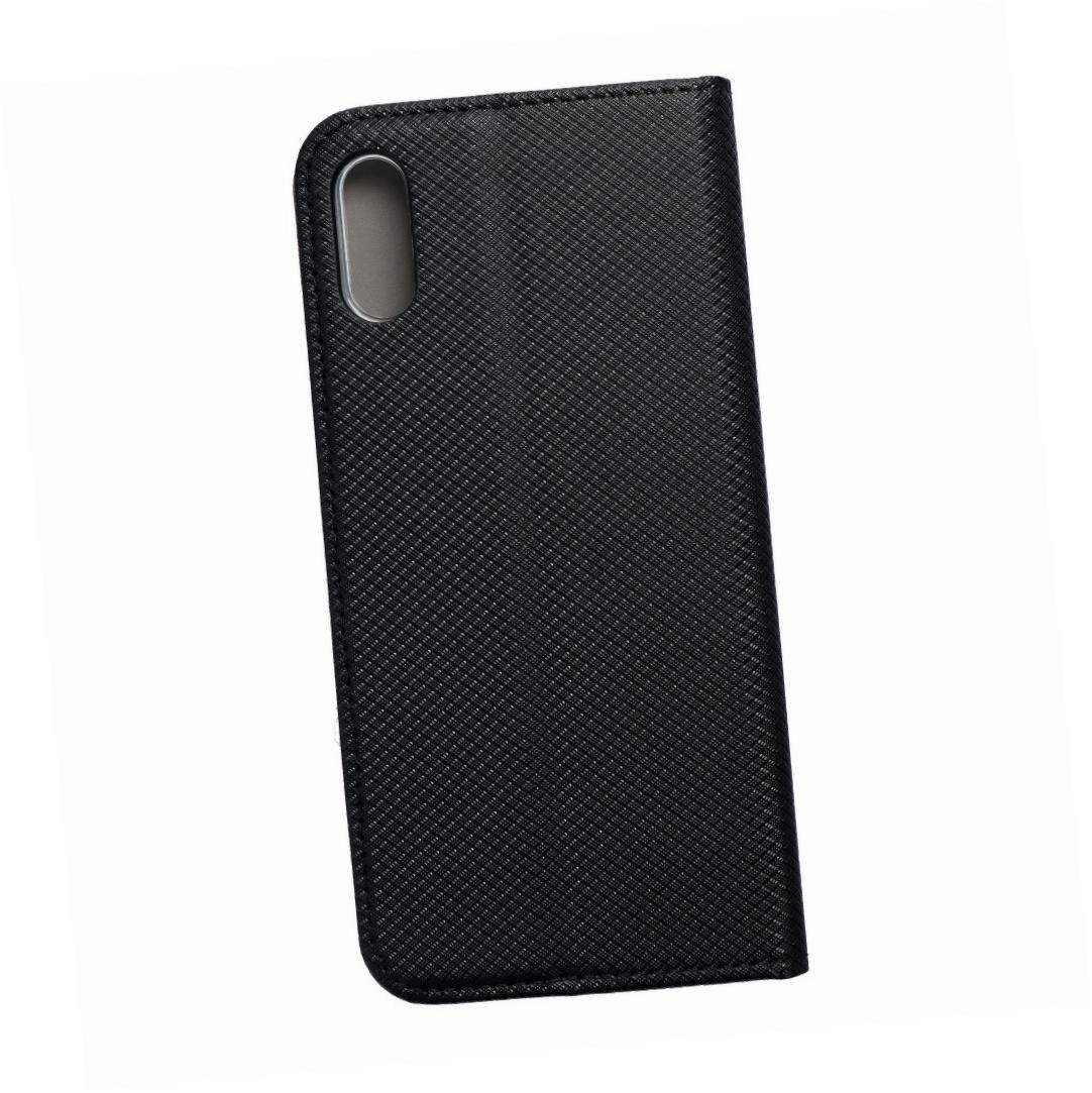 Etui zamykane z klapk� i magnesem Smart Magnet czarny Huawei Y6 (2019)