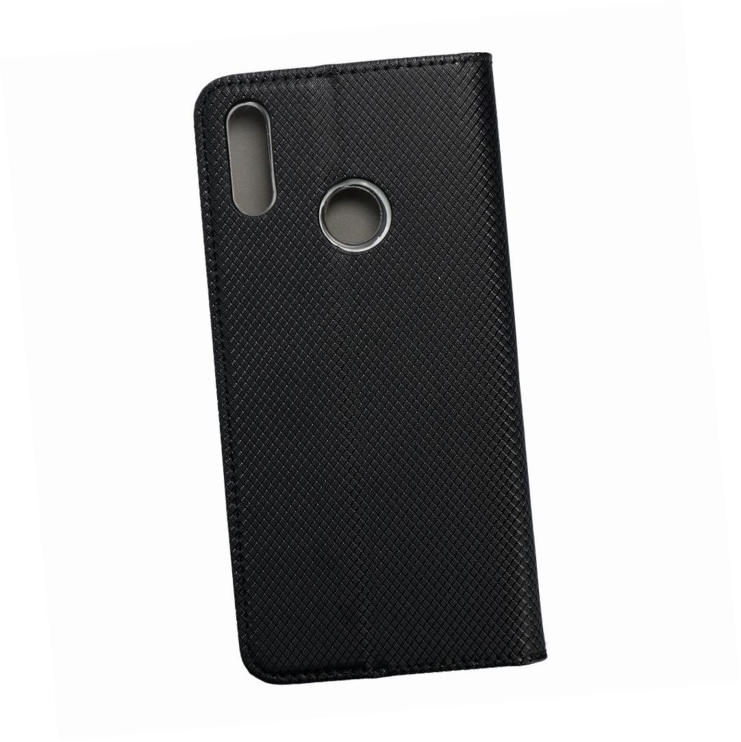 Etui zamykane z klapką i magnesem Smart Magnet czarny Huawei Y7 (2019) Etui zamykane z klapką i magnesem Smart Magnet czarny Huawei Y7 (2019)