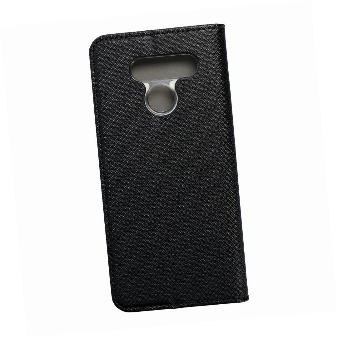 Etui zamykane z klapką i magnesem Smart Magnet czarny LG Q60 Etui zamykane z klapką i magnesem Smart Magnet czarny LG Q60