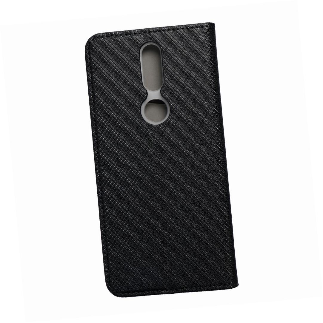 Etui zamykane z klapką i magnesem Smart Magnet czarny Nokia 2.4 Etui zamykane z klapką i magnesem Smart Magnet czarny Nokia 2.4