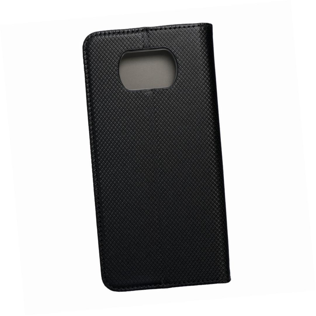 Etui zamykane z klapk� i magnesem Smart Magnet czarny Poco X3 NFC