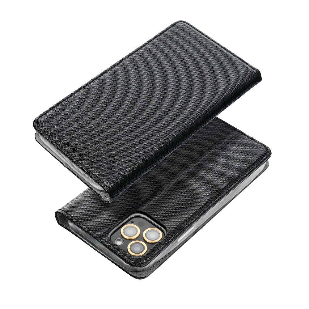 Etui zamykane z klapk i magnesem Smart Magnet czarny Samsung Galaxy A13 / 4