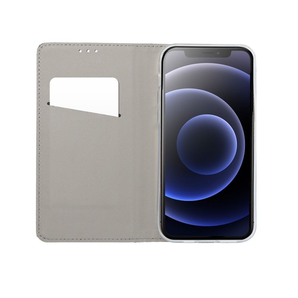 Etui zamykane z klapk i magnesem Smart Magnet czarny Samsung Galaxy J4 Plus / 6