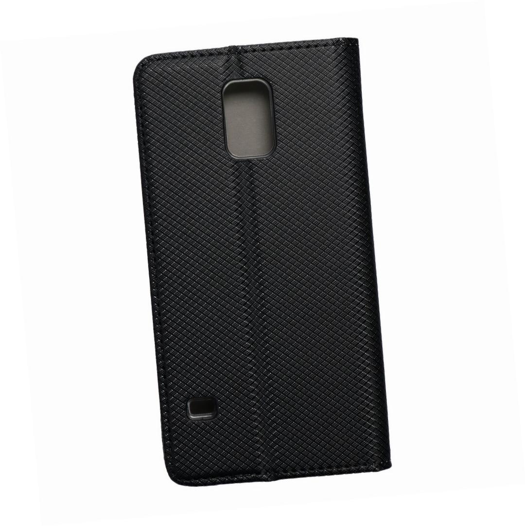 Etui zamykane z klapk� i magnesem Smart Magnet czarny Samsung Galaxy S5