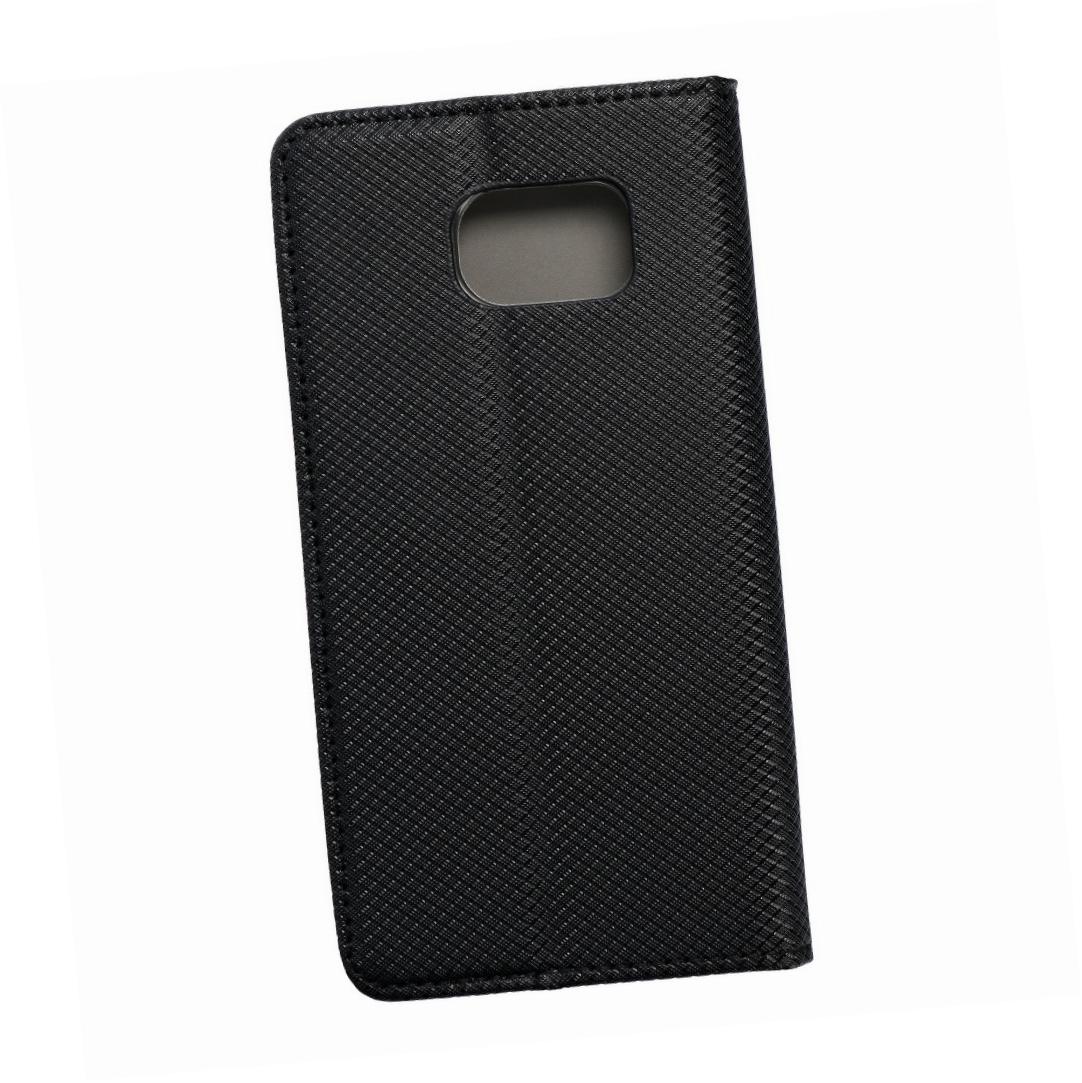 Etui zamykane z klapk� i magnesem Smart Magnet czarny Samsung Galaxy S6